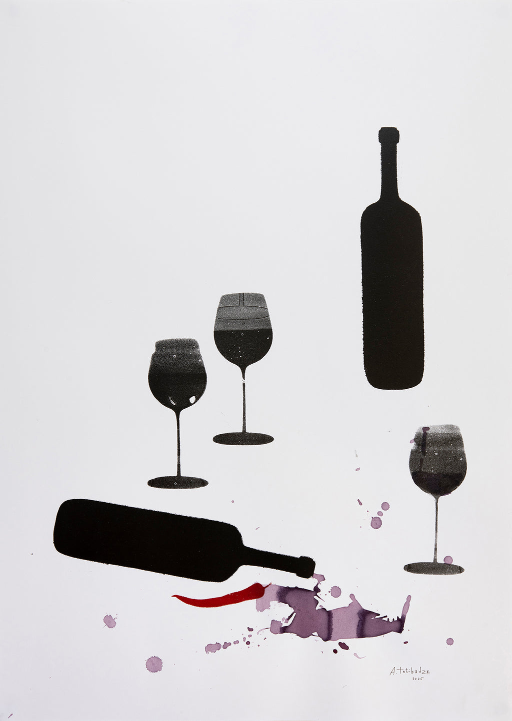 Vin rouge et piment.
