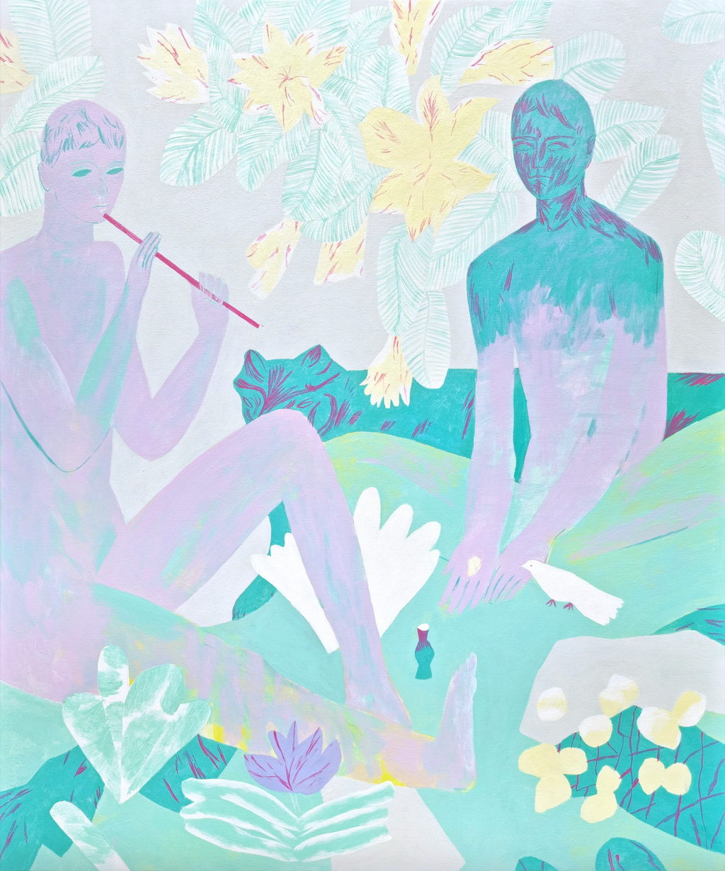 Musique parmi les fleurs