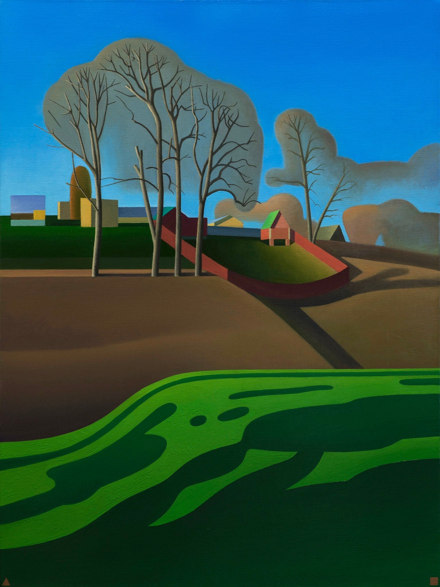 De l'autre côté du ravin.