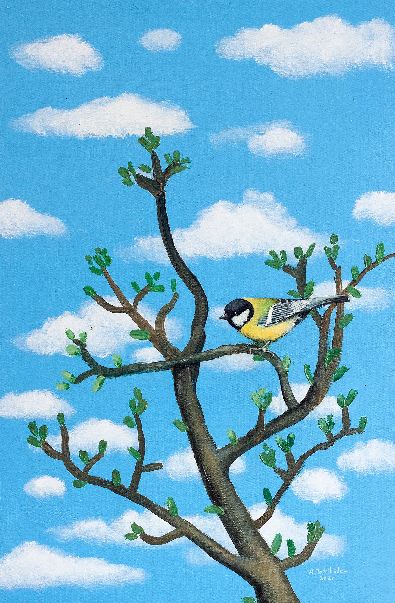 Mésange charbonnière.